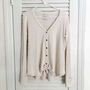 Abercrombie ribbed thermal